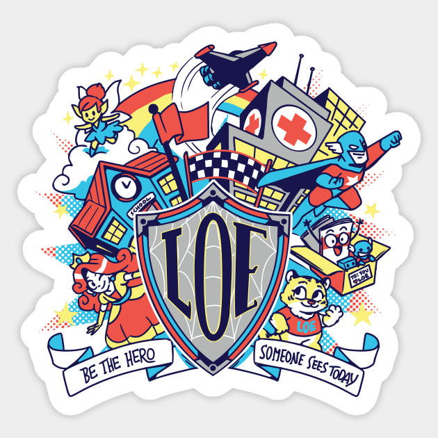 LOE 2020 Design v2 Sticker by The League of Enchantment